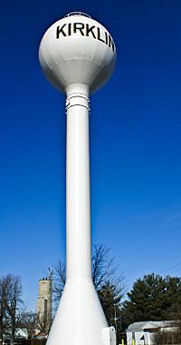 Kirklin water tower