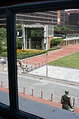 Liberty Bell from Independence Hall window