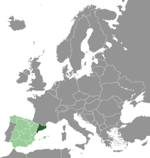 LocationCataloniaInEurope