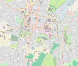 Hyde Close drill hall is located in Central Winchester