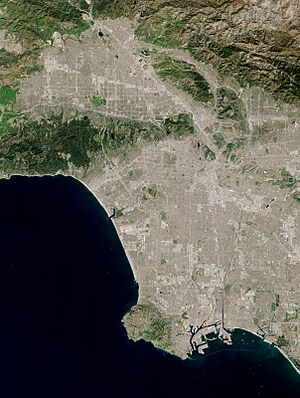 Los Angeles by Sentinel-2, 2019-03-30