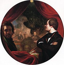 Mann S Valentine and the Artist 1852