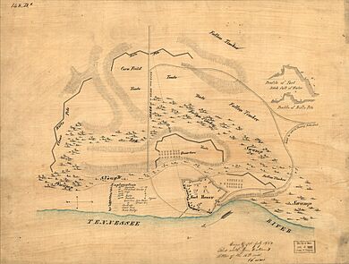 Map of Fort Henry