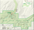 Map of Walnut Canyon NM
