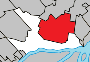 Location (red) within Les Moulins RCM