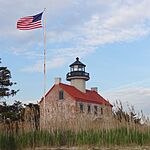 Maurice River lighthouse, Heislerville, NJ - East Point Light