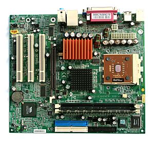 MicroATX Motherboard with AMD Athlon Processor 2 Digon3