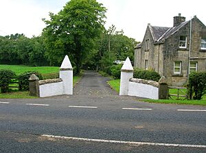 Monkredding entrance, North Ayrshire