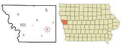 Location of Soldier, Iowa