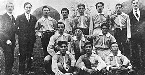 Monza first lineup, 1912