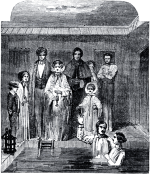 Mormon baptism circa 1850s