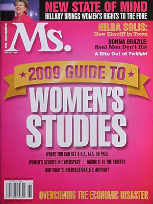 Ms. magazine Cover - Spring 2009