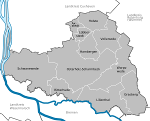 Municipalities in OHZ