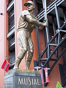 Musial statue