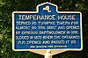 New York State historic marker – Temperance House.JPG