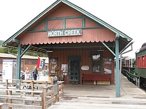 North Creek Railroad Station Complex Aug 10
