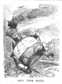 Off the Rail (Punch Cartoon)