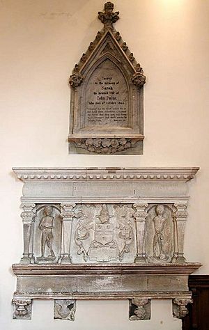 Paine Family Wall Monument at All Saints Church, Patcham (Geograph Image 1649111 27afffb5)