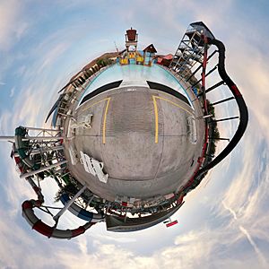 Photosphere of a waterpark