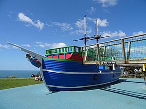 Playground ship Blackgang Chine
