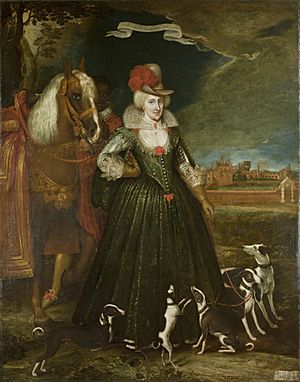 Portrait of Anne of Danemark