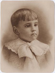 Portrait of Eugene O'Neill as a child