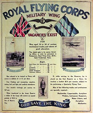 Royal Flying Corps poster