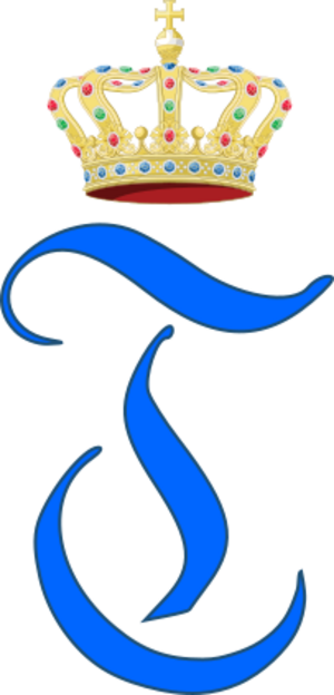 Royal Monogram of Princess Theresa of Bavaria