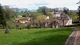 Part of the town of Saint-Christophe-en-Bourbonnais