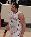 Sean May Paris-Levallois warm-up