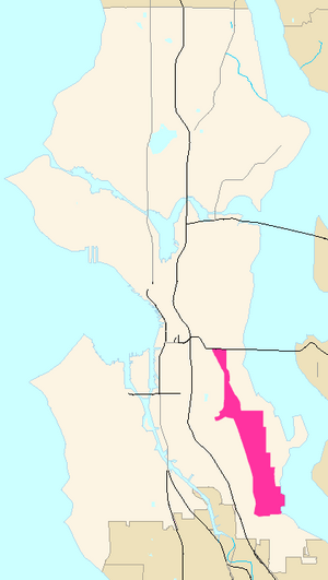 Seattle Map - Rainier Valley