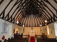 Sheldon, St Michael and All Angels' Church, interior