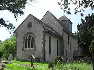 St John the Baptist's Church, Clayton, West Sussex - Exterior from Northeast