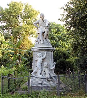 Statue Senefelderplatz (Prenz) Alois Senefelder