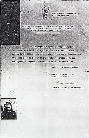 Susan Sweney Irish identity document 19 December 1940