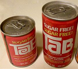 TaB cans from the 1970s