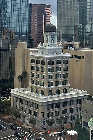 Tampa City Hall from the Madison Building