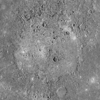 The huge Caloris basin on Mercury.