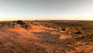 The Simpson Desert of Central Australia