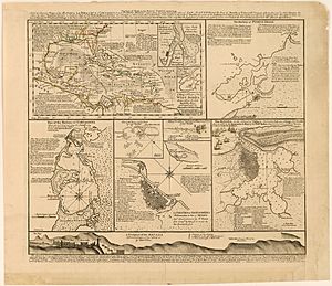 The seat of war in the West Indies 1740