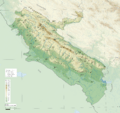 Topographic Map of Ilam Province