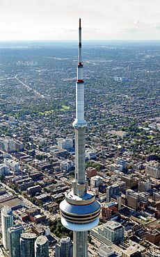 Toronto - ON - CN Tower - Antennenspitze