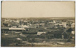 View of Goldthwaite, Texas, ca. 1907