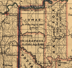 Wellston OK map 1887
