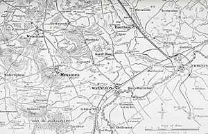 Ypres area south, 1914-1915