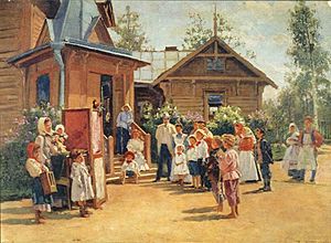 Маковский Кукольный-театр 1908