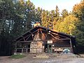 2016-09-04 06 58 33 The High Peak Information Center at the end of Adirondack Loj Road in North Elba, Essex County, New York