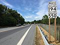 2016-09-20 15 16 55 View north along Maryland State Route 194 and Maryland State Route 550 (Woodsboro Pike) just north of Liberty Street in Woodsboro, Frederick County, Maryland