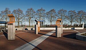 Appingedam, plein voor station Appingedam IMG 0033 2018-01-07 10.54