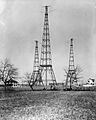 Arlington Virginia - US Navy radio towers - c 1917